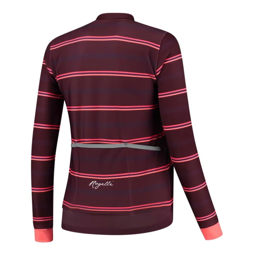 Stripe Winterjacke Damen-Rogelli Fashion