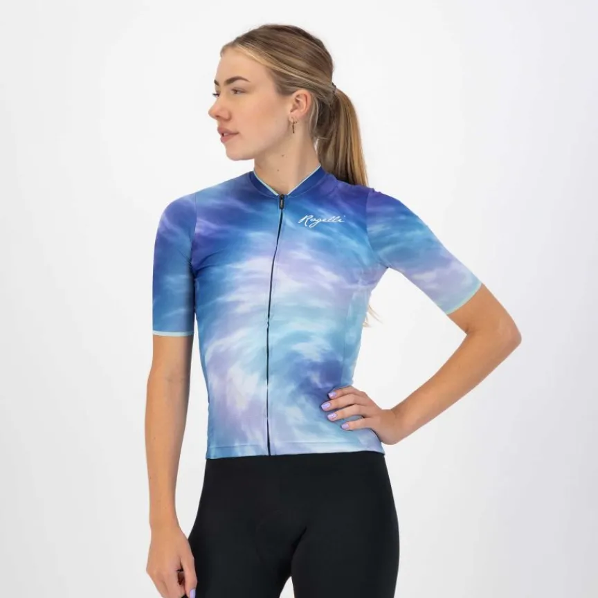 Tie Dye Radtrikot Damen-Rogelli Cheap